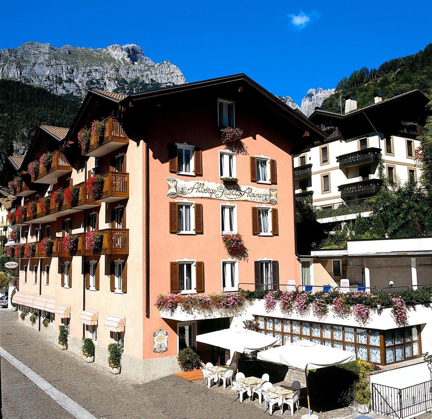 Albergo Stella Alpina Molveno Exterior foto