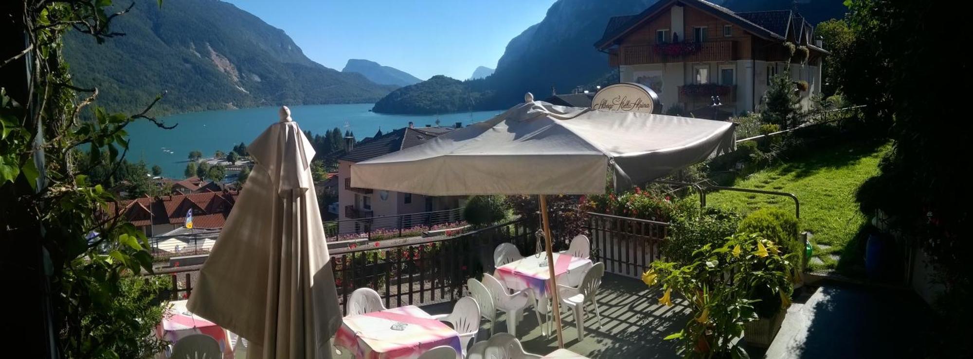 Albergo Stella Alpina Molveno Exterior foto